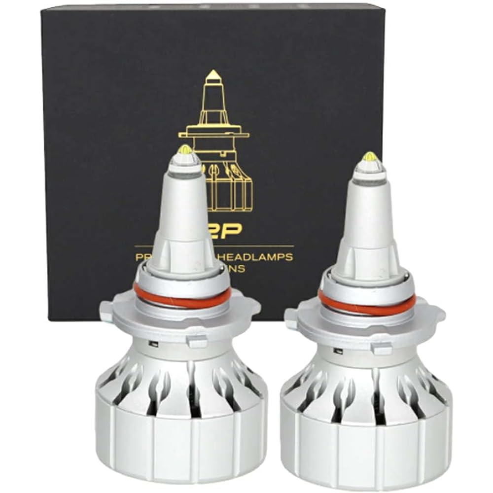 E-Autofan LED Headlamp LM-N2P HB3/HB4 Compatible 120W 19000lm White for Projector Cars