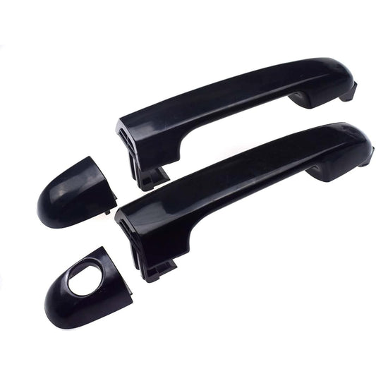 Car Parts Exterior Door handle Frontoria Left and right driver seats Hyundai I20 2008 2009 2012 2012 2012 2012 2015 2015 Car Parts (Color: Front Pair)