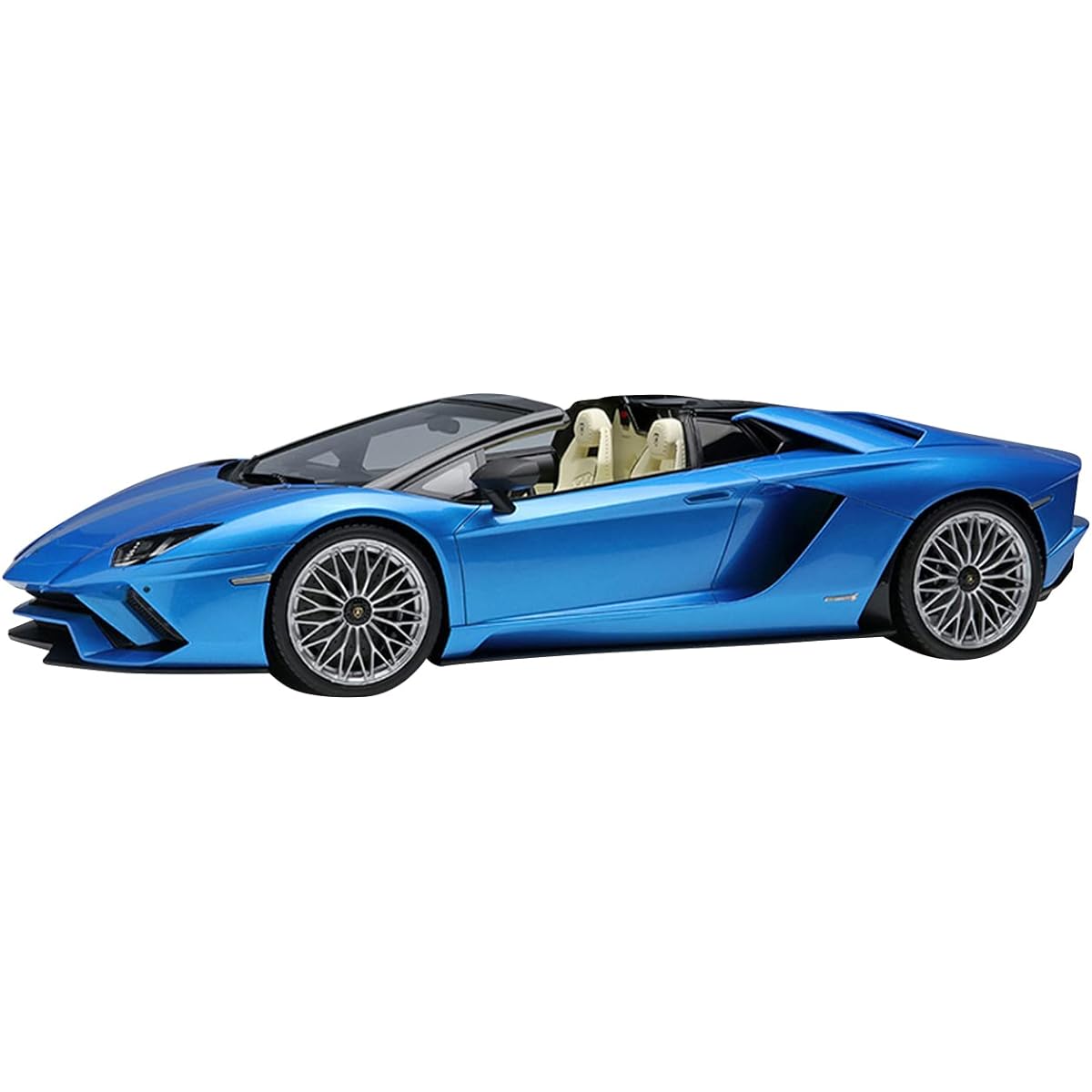 EIDOLON 1/18 Lamborghini Aventador S Roadster 2017 Blue Eye Gil Finished Product EML055A