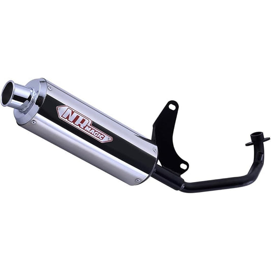 NR Magic Muffler X (Cross) Type S: For Honda Giorno AF77 Government-certified Muffler JV7990-H10034