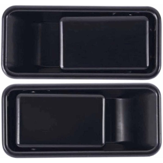 Auto PARTS AVENUE APA replacement front outside door handle half door type 97-06 Wrangler left and right pairs