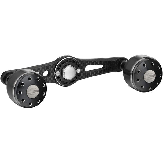 Gomexus FH105 Power Reel Handle Daiwa Shimano Bait Reel Leo Blitz 200J 19 Steez CT SV Double Shaft Reel Handle Replacement Made of Carbon Ultra Light