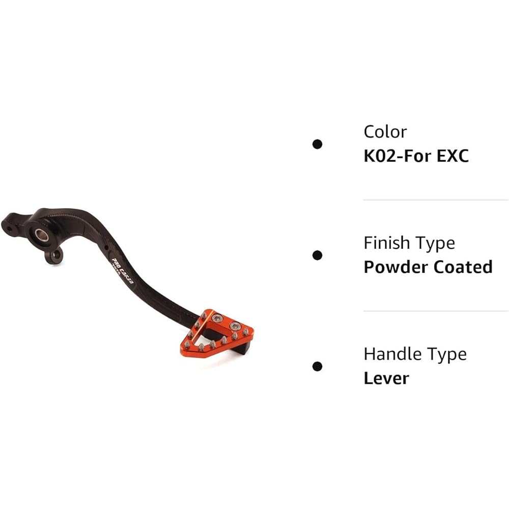 Auto bye shift lever. Rear BRAKE LEVER Red M13190102