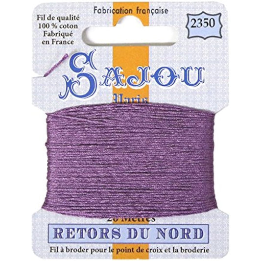 SAJOU French imported goods embroidery thread 20m roll RN2350