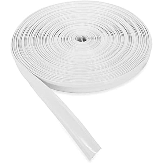 CAMCO Vinyl Trim insert UV Prevention Long life -Submit cracks and dirty RV trim inserts (1 inch x 100 -foot white) (25202)