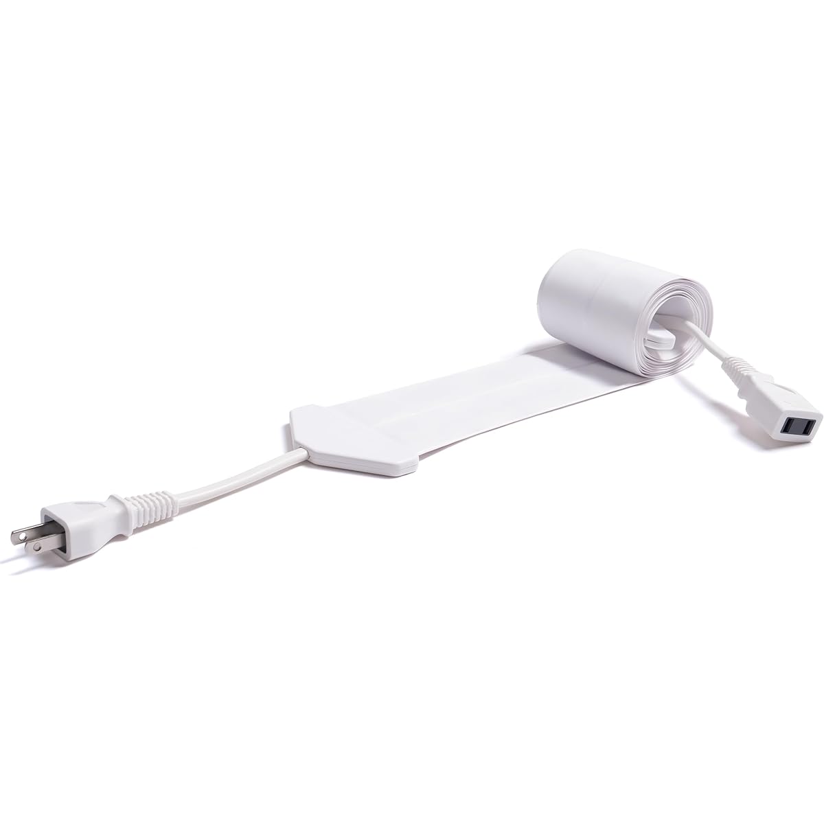 Komeikyan Co., Ltd. The world's thinnest 0.9mm extension cord flatcode flatcode (20cm, white)