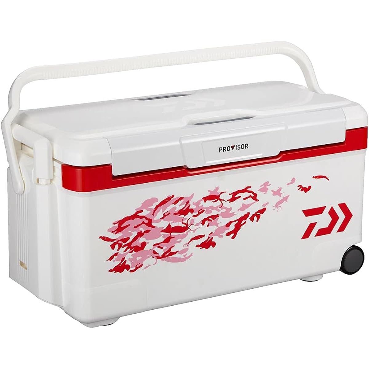 DAIWA Cooler Box Provider Trunk HD II S 3500 IM Red 35 Liters Styrofoam