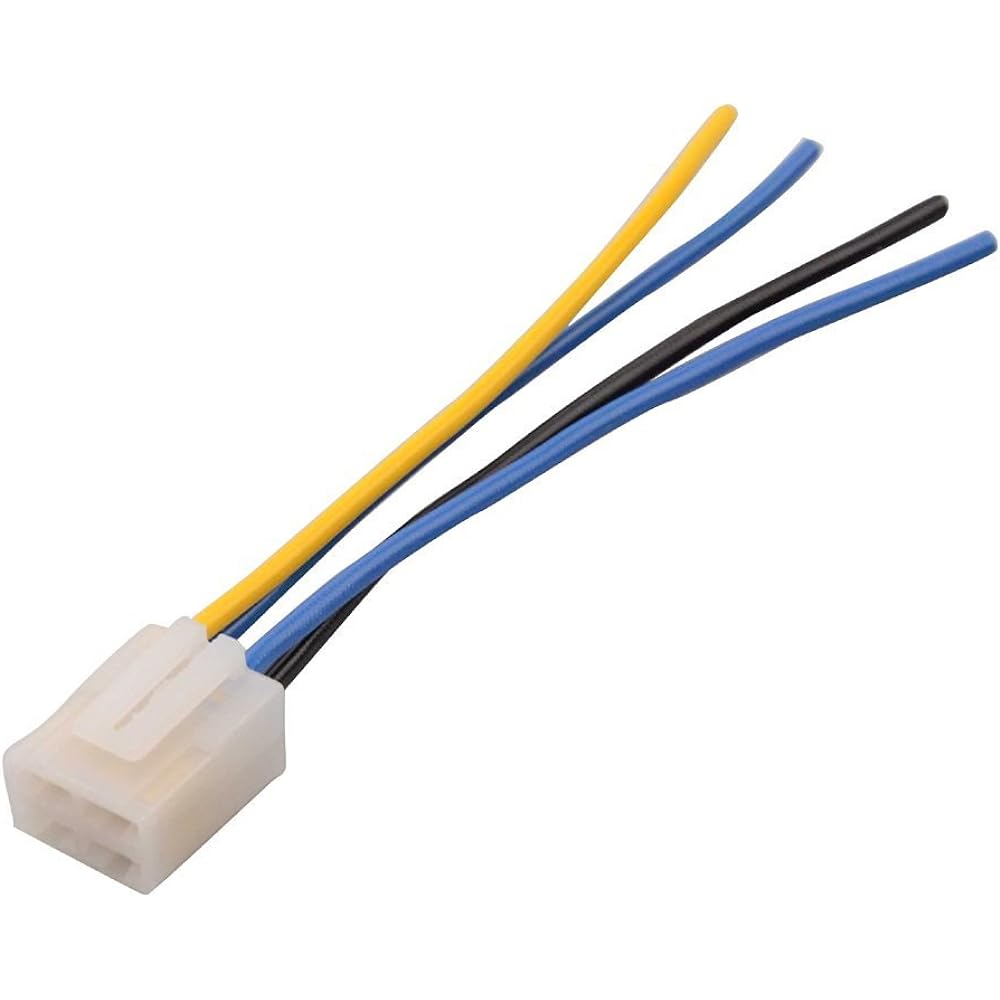 GOOFIT 4 Ping Conector Harness Adapter Cable Clip 4 -pin voltage regulator