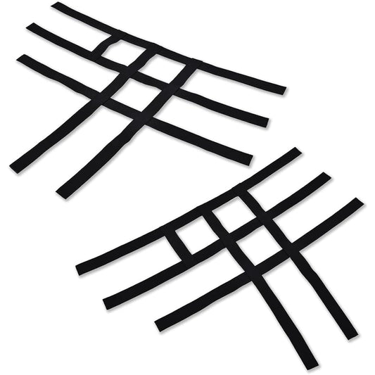 G-PLUS Webbing Net 2006-11 ATV Honda TRX450R 400EX 400X 300EX 300X Replacement Nerf Bar Net Black