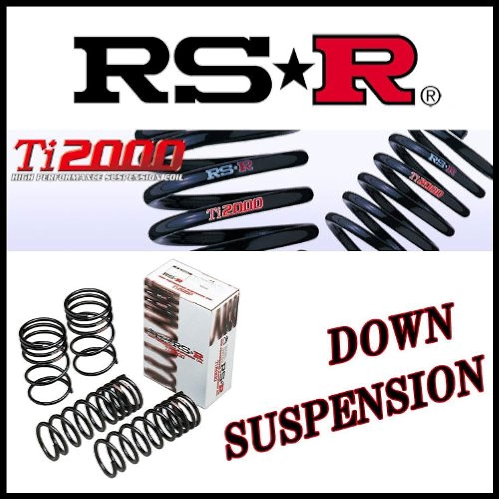 RS-R Down suspension Ti2000 DOWN Aqua NHP10 after MC [Rear only] T105TDR