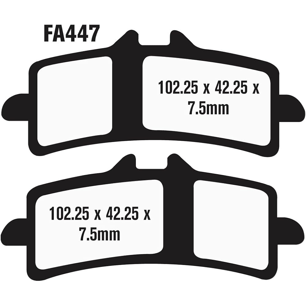 EBC brake EBPCK2005 Front DOUBLE-H sintered brake pad change kit