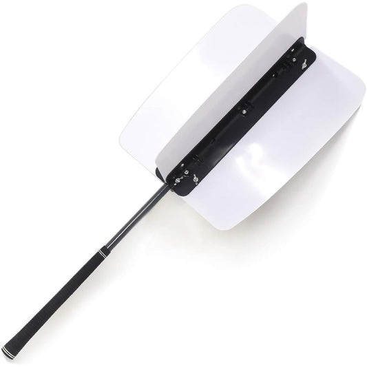 Power Swing Trainer Golf Practice Supplies Golf Practice Swing Trajectory Correction Increased Distance Includes 4 Wings Air Resistance Impact Zone Assembly Type Compact Storage Plastic