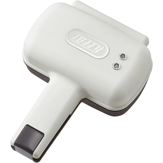 [Toffy] Half Hot Sand Maker K-HS3 (Ash White) Baked in 1 Piece, Single Piece Size, Easy to Bake to the Corner, Easy, Retro, Cute, Breakfast, Holidays, Morning, Living Alone K-HS3-AW