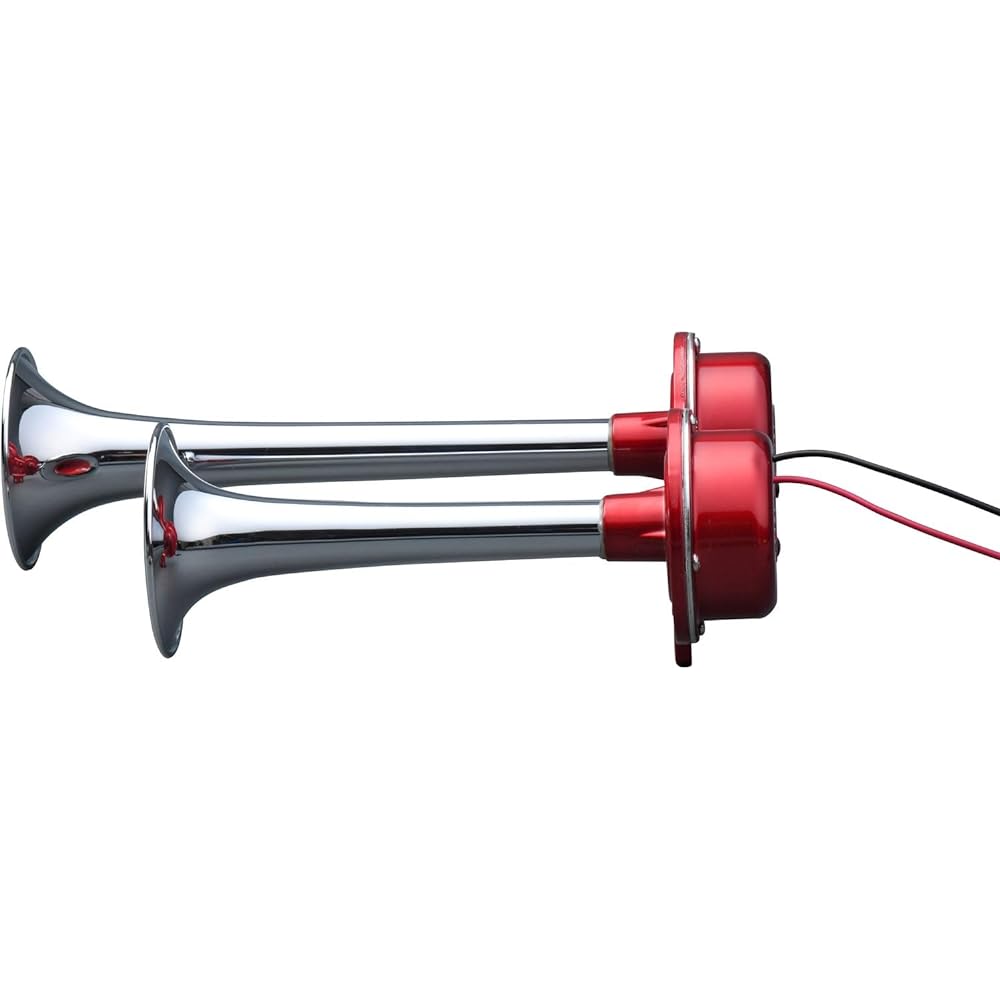 JET INOUE electronic Yankee horn 2 sets 12V505861 wine red