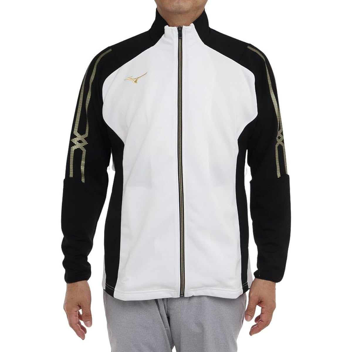 [Mizuno] Training Wear MC-LINE Warm-up Jacket Standard Sweat Absorbent Quick Drying 32MC0110