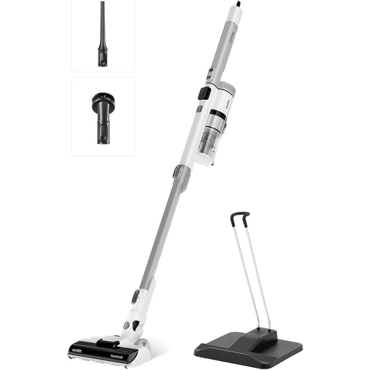 [With storage stand & lightweight slim body] Cordless vacuum cleaner, lightweight, popular ranking, vacuum cleaner with strong suction power, 3-way power head, self-propelled, cyclone, 2WPa, stick, suitable for floors/sofas/cars, easy to use, EUREKA NEC2