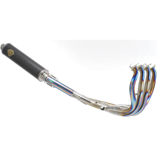 R's Gear Full Exhaust Muffler Wyvern Single Carbon GSX1300R (08-) WS07-01CF