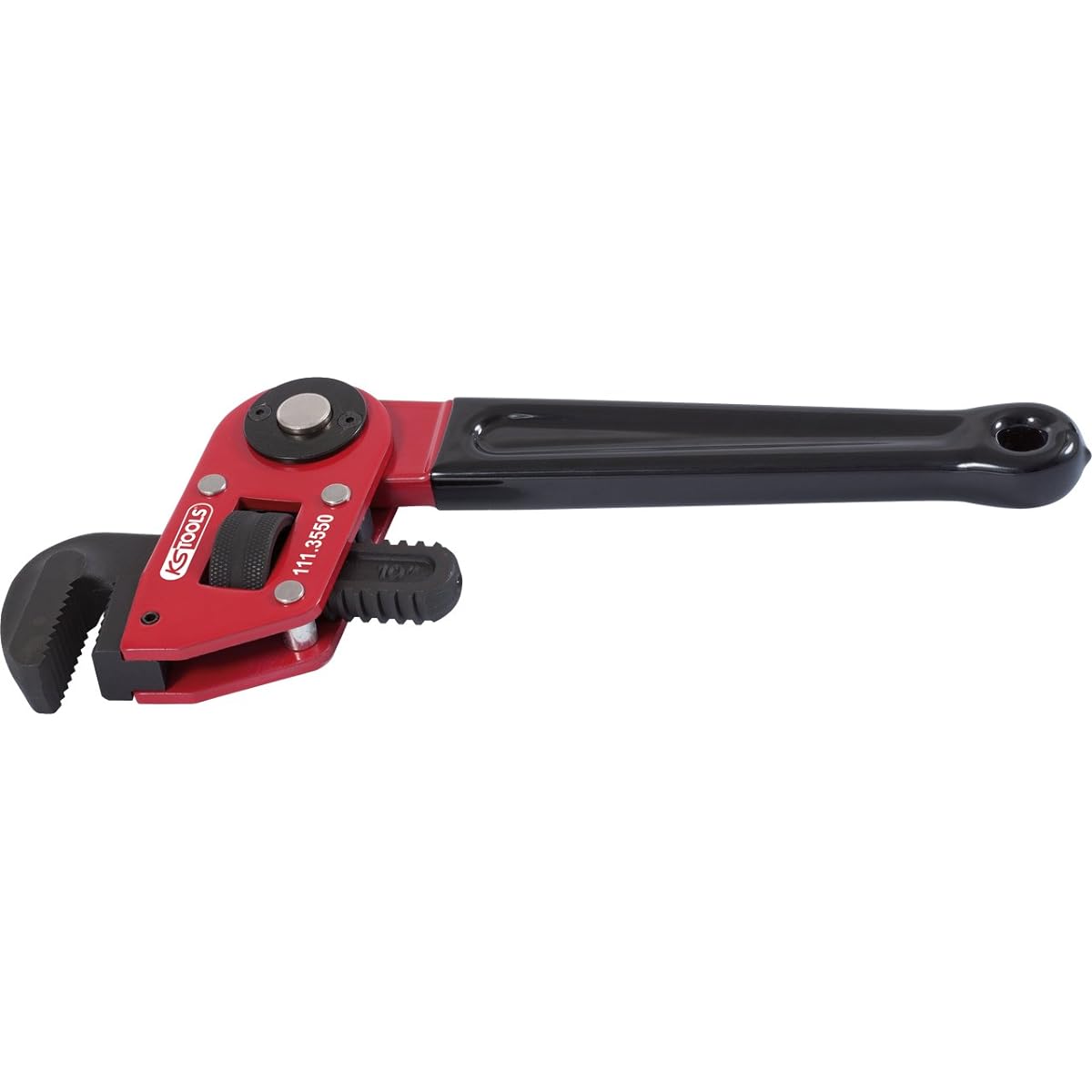 KS TOOLS Pipe Wrench 1.1/2" with adjustabe head 111.3550