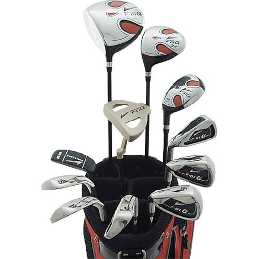World Eagle F-01α Men's Golf Club Full Set Red Bag Ver. Left Flex S WE-J-F-01-MLH-RD