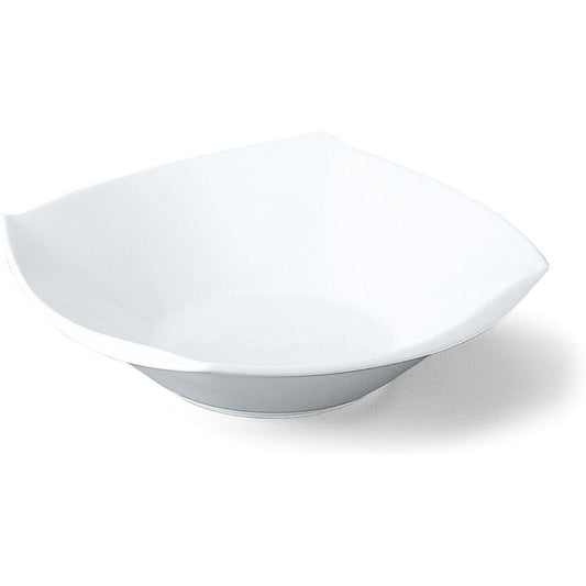 NARUMI Bowl Plate Forte White 28cm Square Microwave Warmable 50460-3454