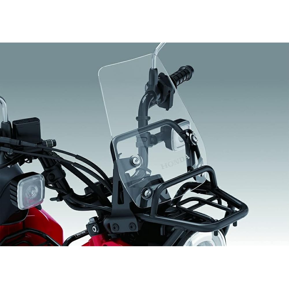 Honda Genuine 23 Year Model CT125 (Hunter Cub) JA65 Windshield + Front Carrier 08R72-K2E-J10ZE+08L79-K2E-J10 Windshield Screen