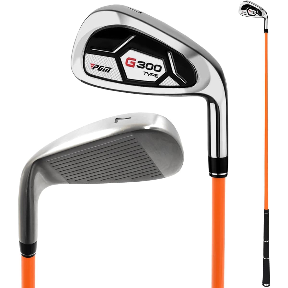 Plata golf iron practice equipment swing bend shaft practice 7 iron ball hit