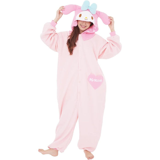 SAZAC Character Fleece Kigurumi Free Size Sanrio My Melody
