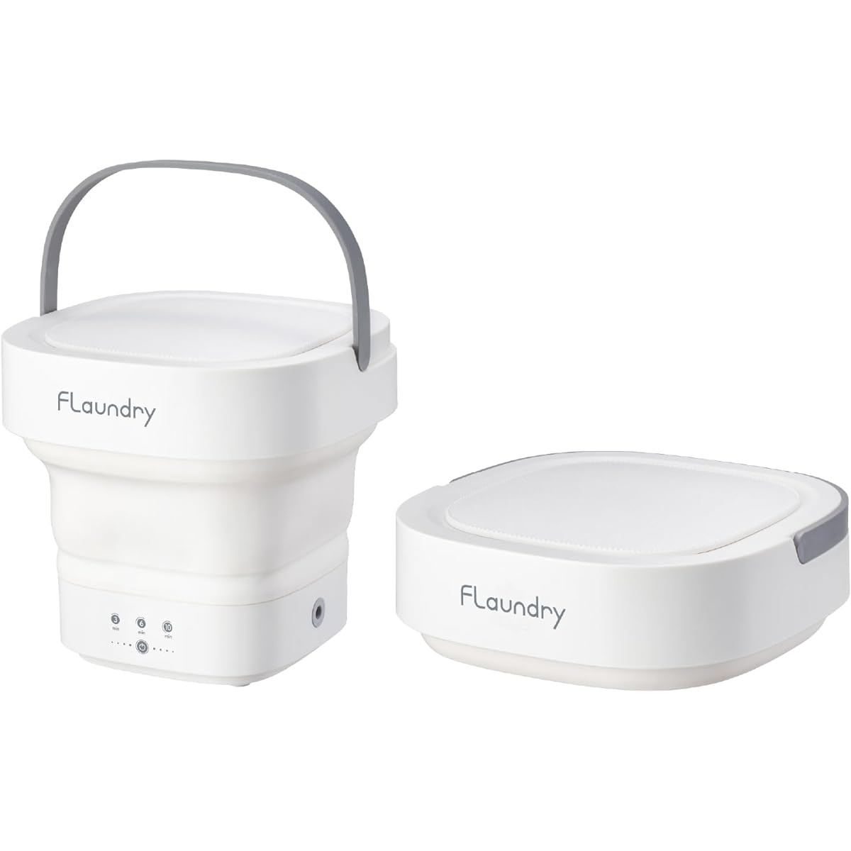 Daiya Small Washing Machine Flaundry Quick Wash Mini Washing Machine Drainage Function Foldable 4.5L Small Mini Washing Machine Bucket Washing Machine Portable Compact Sorting Wash Prewash Prewash Laundry Baby Pet Mask Underwear Disaster Camping 058147