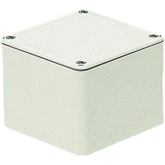 Mirai Industry Waterproof Pool Box Flat Lid Square No Knock 200 x 200 x 200 Milky White PVP-2020AM