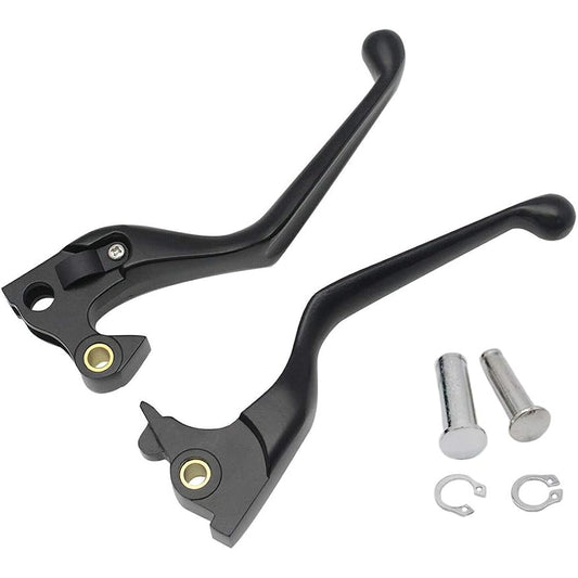 Black Brake Clutch Hand Lever Set Pair Aftermarket Parts for Harley-Davidson XL Sportster 883 1200 XL883 XL1200 Forty Eight Seventy Two 2014-2020