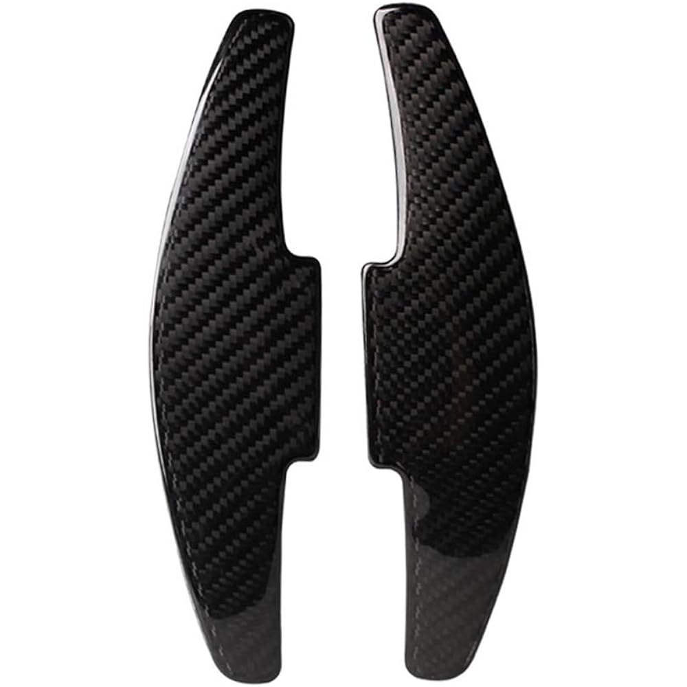 Honda Paddle Shift Cover Paddle Extension Real Carbon Civic Honda Accord Honda Fit 2020TLX CR-V Acura tlx Paddle Shifter (Black)