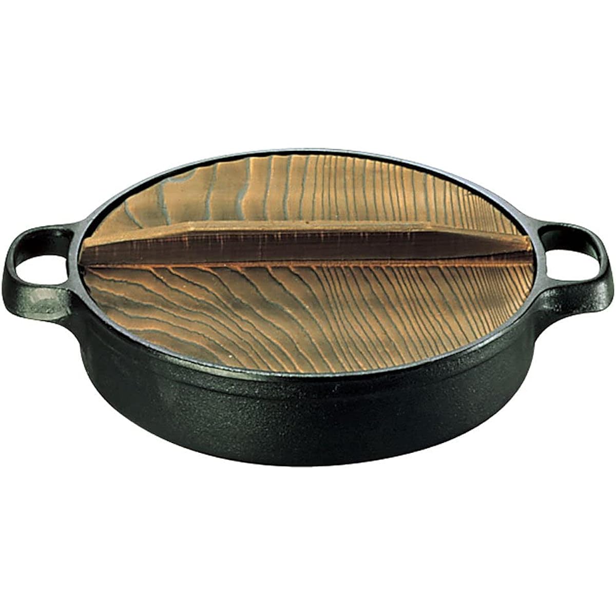 Oigen Casting Seieido Sukiyaki Gyoza Pot 24cm CA-3 Cast Iron Japan QSK73003