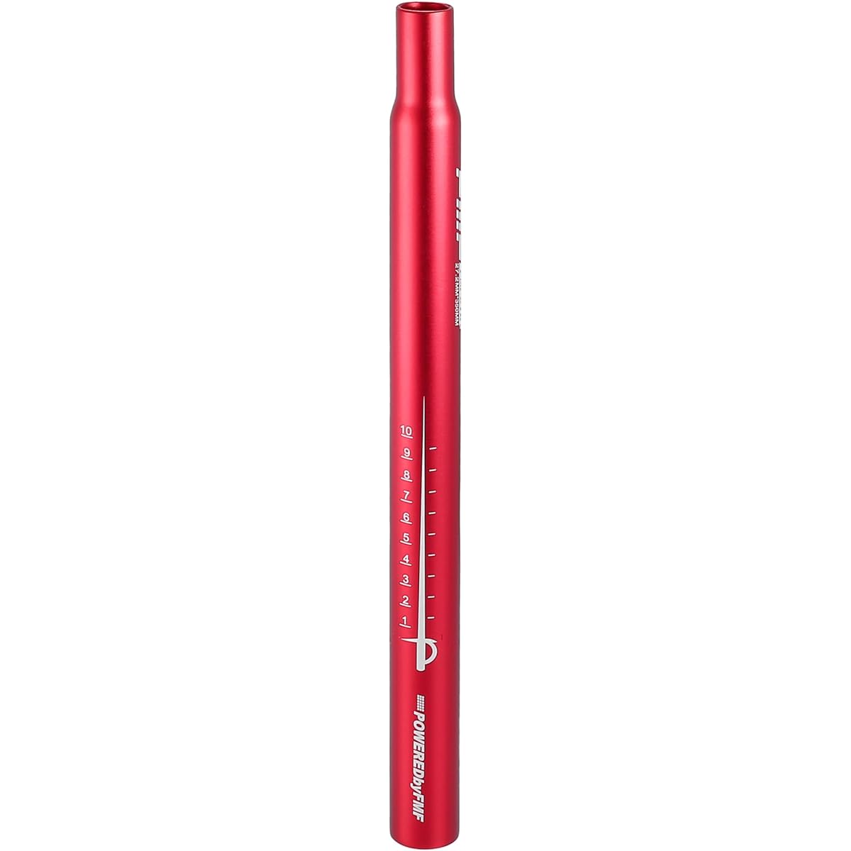 A ABSOPRO Bicycle Seatpost 27.2x350mm Mountain Bike MTB Road Bike Fixed Gear Aluminum Alloy Red