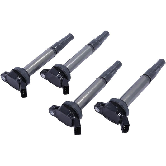 CustomDivine Ignition Coil Set of 4 for Toyota Noah Voxy Esquire ZRR70G ZRR70W ZRR75G ZRR75W etc. Genuine Product Number 90919-02252 90919-02258 Bec5-4 External Product