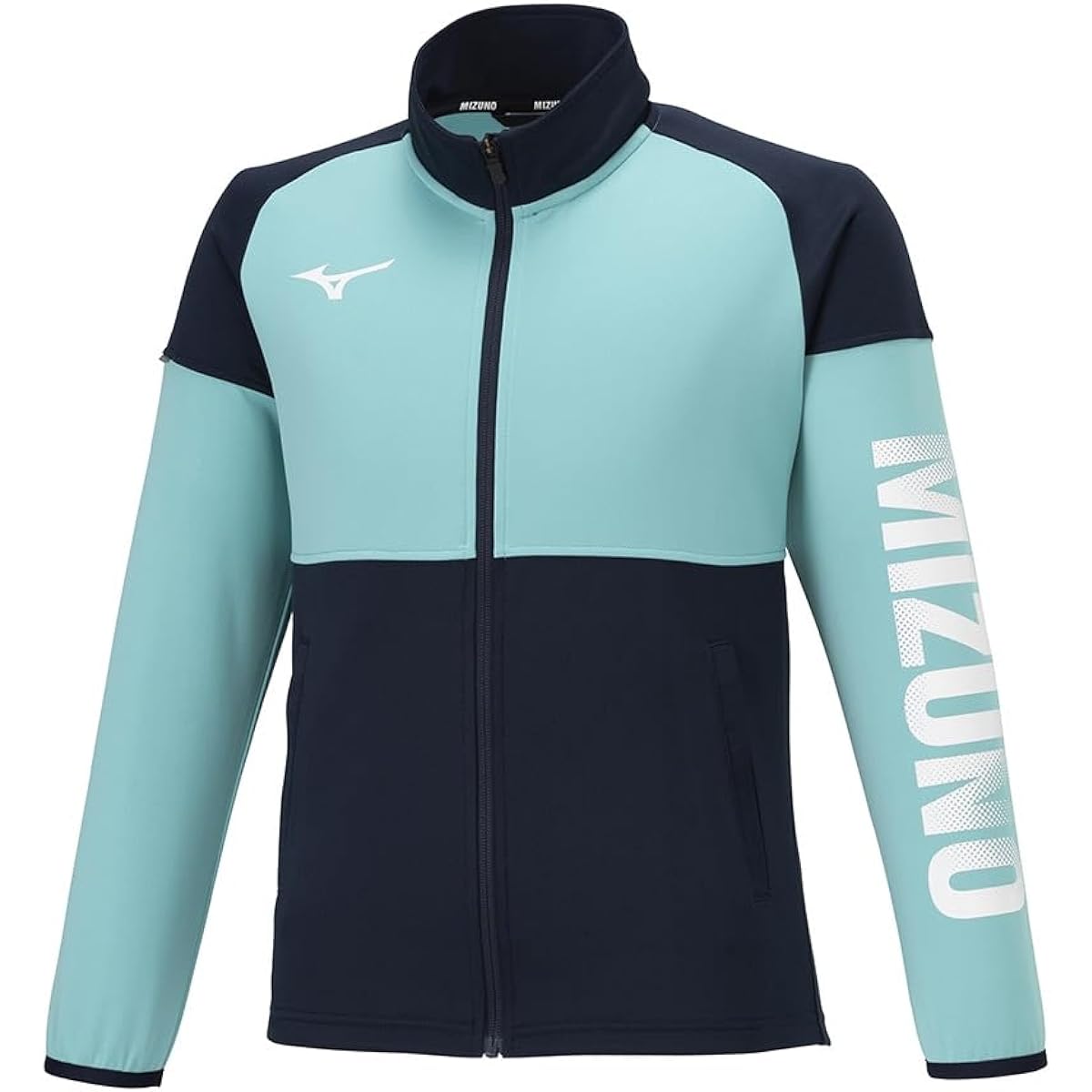 [Mizuno] Training Wear, Tough Jersey Jacket, Kids, Sweat Absorbent, Quick Drying, Tear Resistant, Durable, Unisex 32JCB410