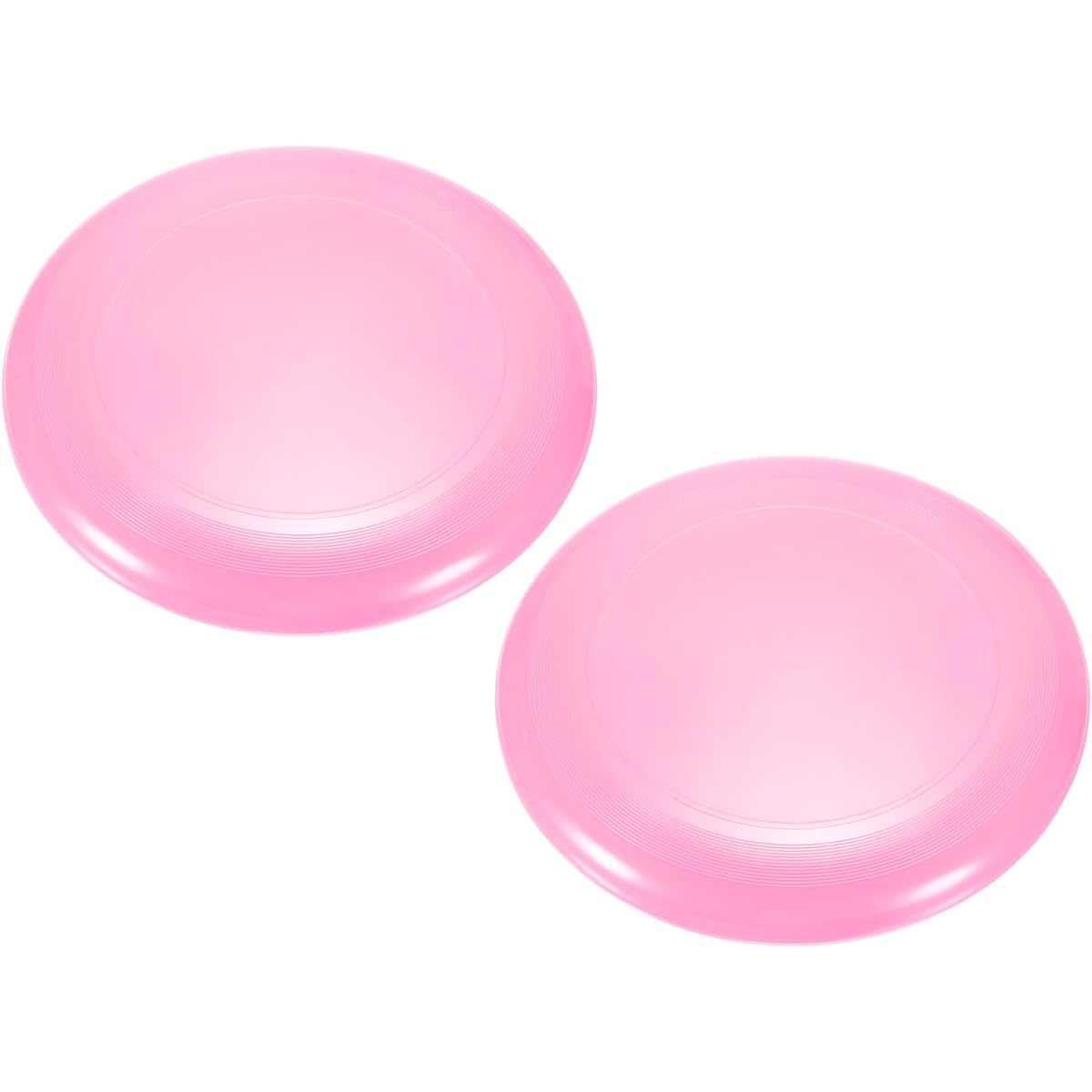 PATIKIL Flying Disc 10.8" 175g Set of 2 Sports Training Disc Backyard Lawn Beach Outdoor Park Pink