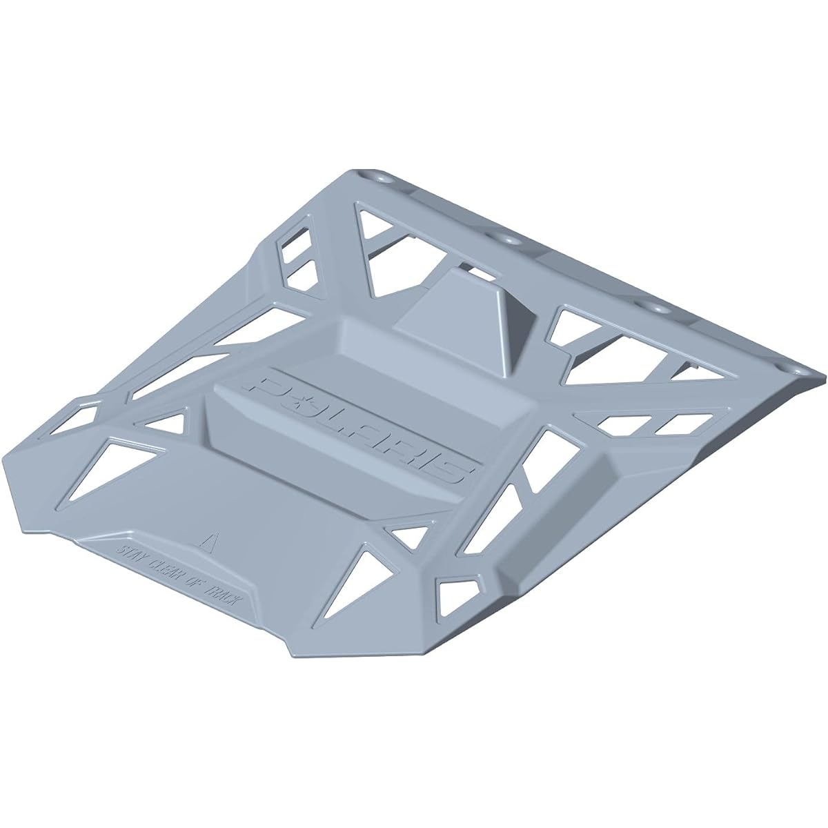 POLARIS Snow Mobil Snow Flap Gloss Black Genuine OEM Part 5456130-070 1 piece