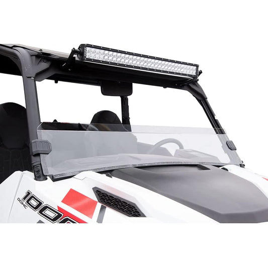 TUSK removable half windshield clear for Polaris General 1000