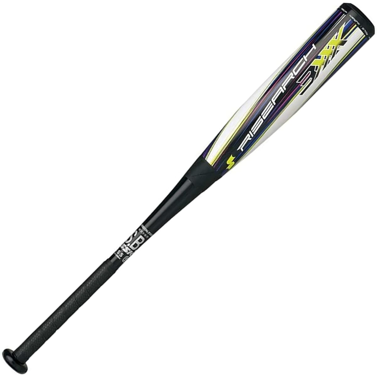 SSK Baseball Softball Bat FRP Rise Arch 3XXX SBB5050 Black x White Compatible with Boys' Softball