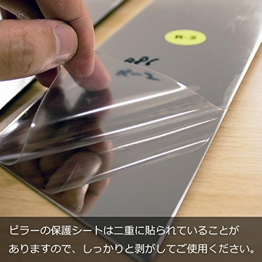 D.I Planning [Toyota Crown 210 Series] Stainless Pillar Panel with Visor Garnish Parts Accessory Parts Dress Up