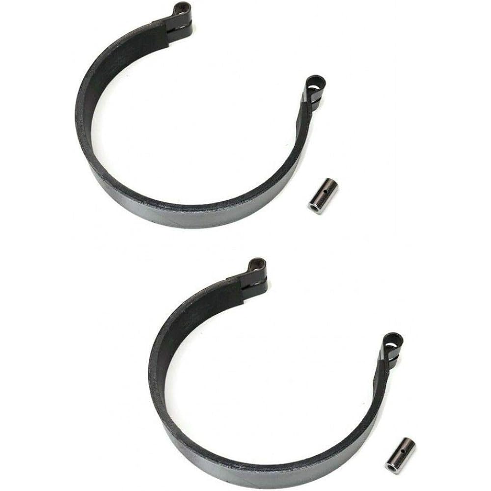 (2) 5 inch brake band & pin -go -kart cart mini bike ATV quad four wheels