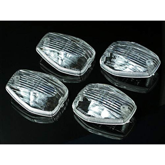 Clear turn signal lens front and rear set (compatible) VTR CB400SF-VTEC CB1300SF SUPER FOUR CBR954RR CBR600RR...