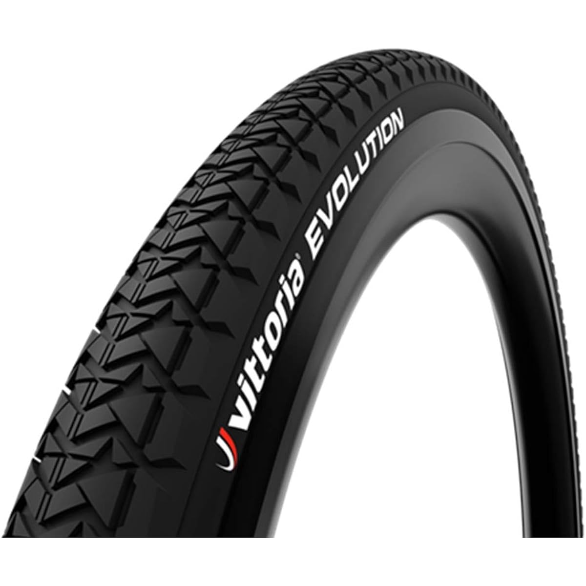 Vittoria Evolution Clincher [Evolution(Rigid)] All Black [Casing: Nylon 26TPI]