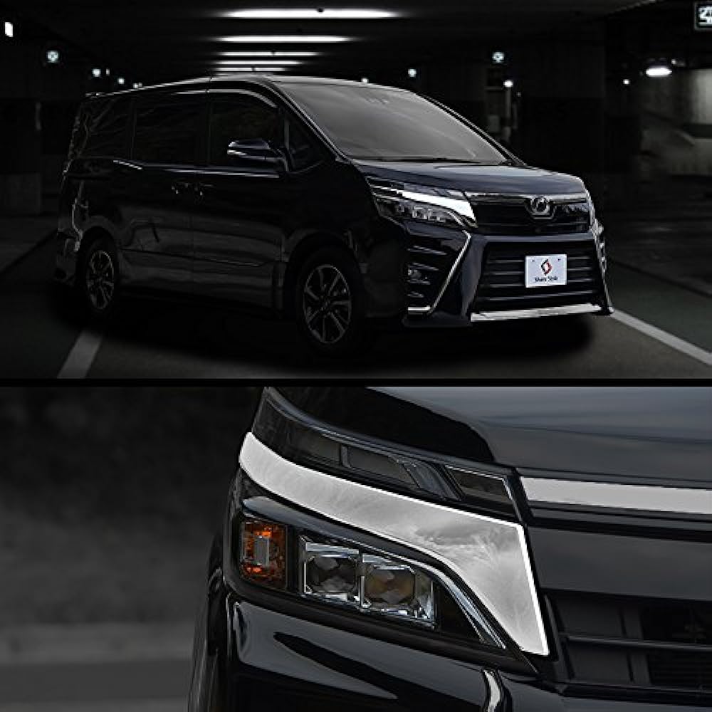 [Share Style] Headlight garnish for the late Voxy 80 series 2p [J]