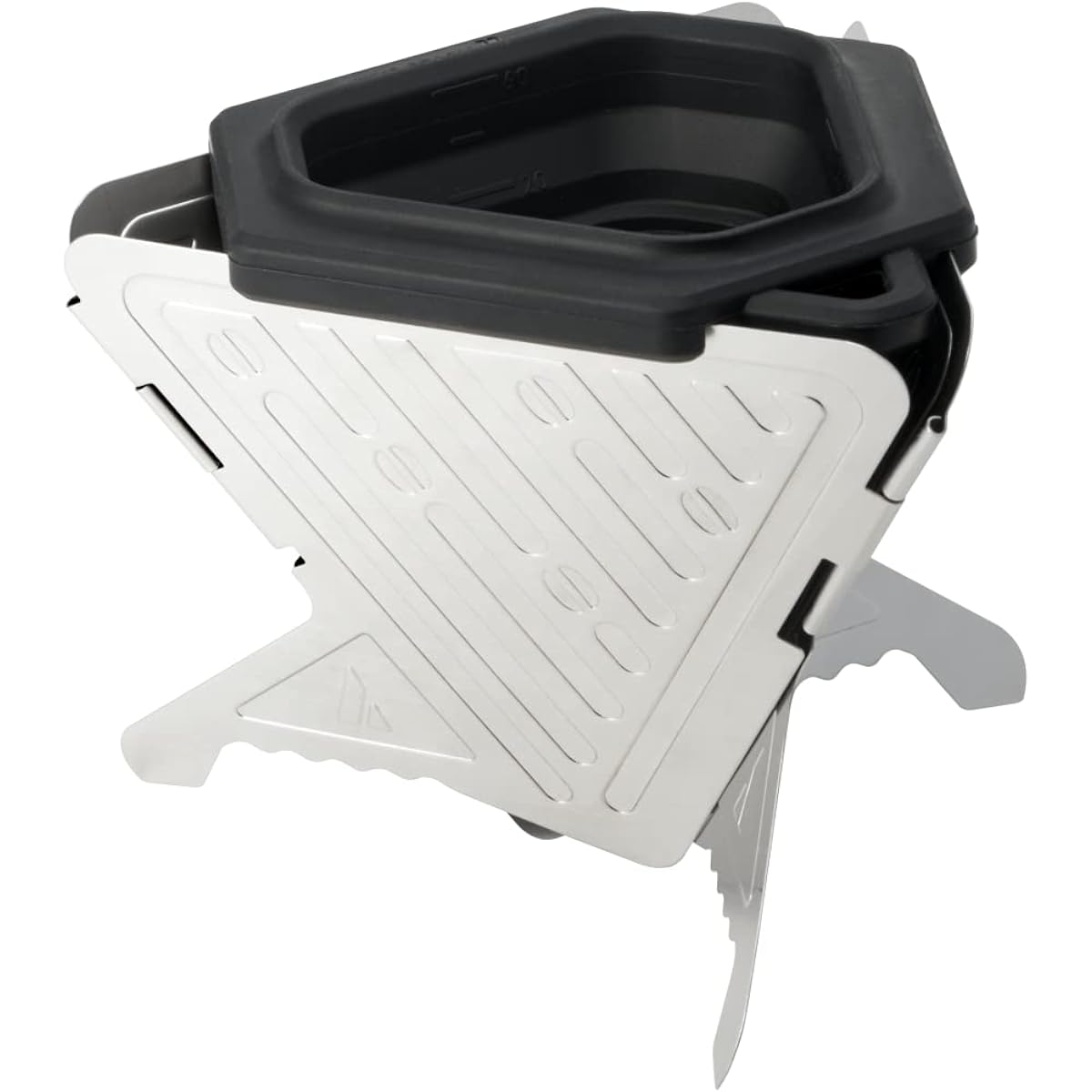 [AUTEC CAMP] DRIPRO AO-212101 Coffee Dripper Assister Set (Folding Lightweight Camp Silicone Stainless Steel AUTEC CAMP) Audio Technica