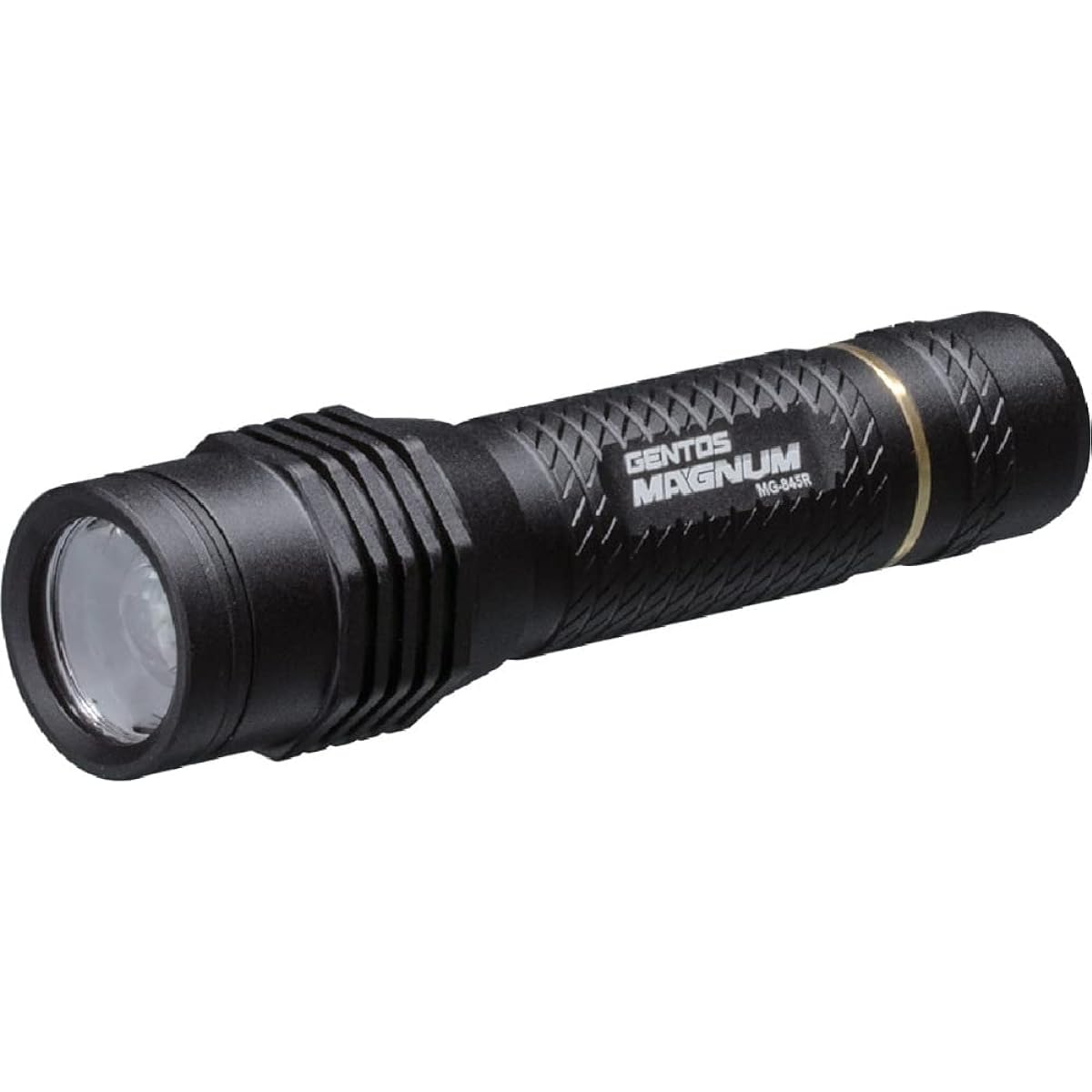 GENTOS LED Flashlight Magnum [Brightness 240-470 lumens/Practical lighting 3-19 hours/Dust resistant/Water resistant/Rolling prevention] Compliant with ANSI standards