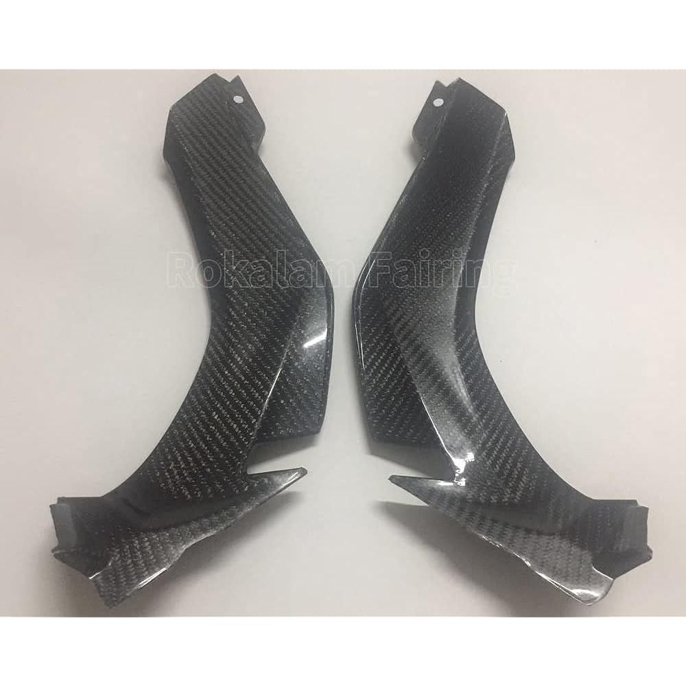 Carbon Fiber Upper Front Dash Air Intake Cover Ninja ZX-10R 2011 2012 2013 2014 2015 ZX10R 11 12 13 14 15