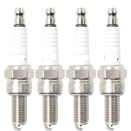 Motorcycle Ignition Spark Plug S/UZU-KI ALT125 ALT185 DR125 DR200 DR200SE DR250 DR370 DR400 DR500 GN125 GN250 GN400 GR650 (Color: 4Pcs Iridium)