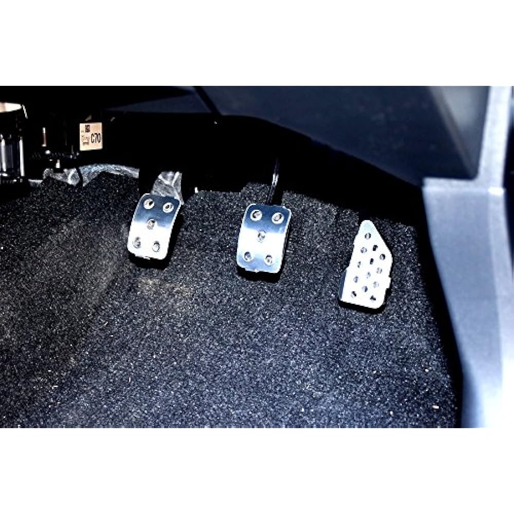 Aluminum Pedal Set of 3 + KTC Driver for New, Copen, Robe, Cero, Express, GR Sport, COPEN-Robe-MT