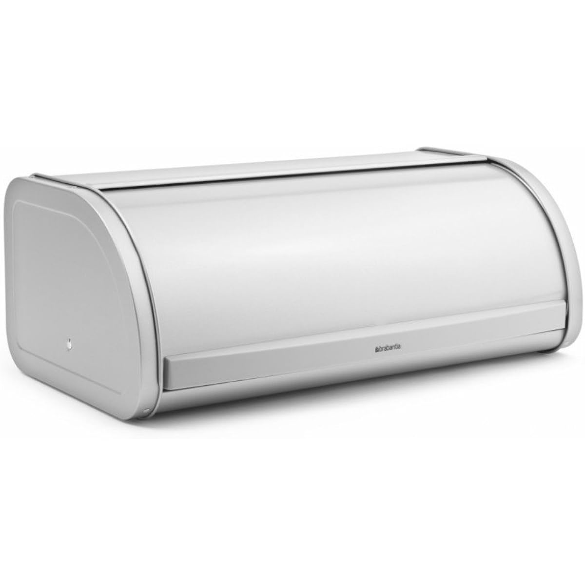 Brabantia Bread Bin Roll Top Storage for Bread, Condiments, Snacks Made in Belgium Metallic Gray 247248